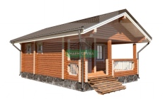 Проект бани Ромашка